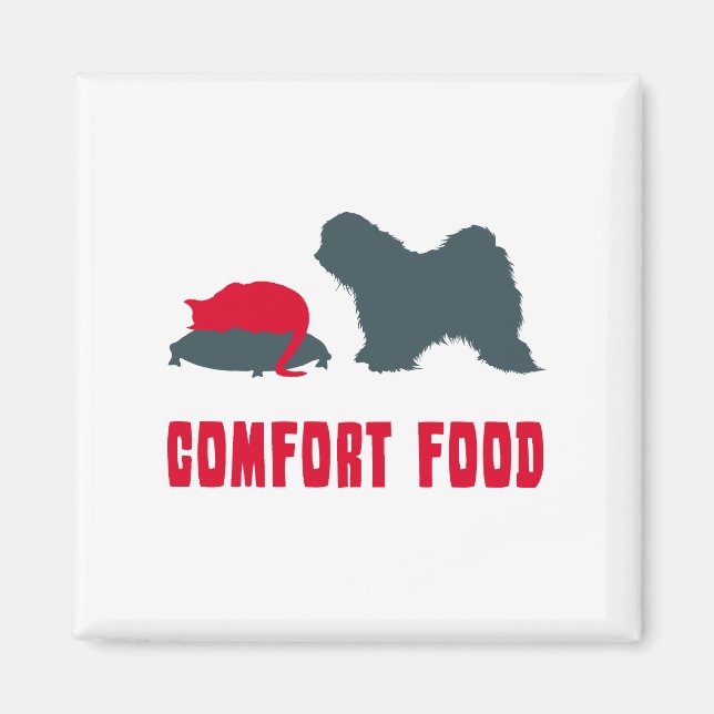 Tibetan Terrier Magnet (Vorne)