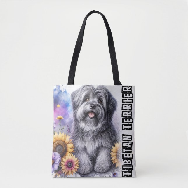 Tibetan Terrier Tasche (Vorderseite)