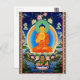 Tibetan Thangka Prabhutaratna Buddha Postkarte (Vorne/Hinten)