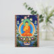 Tibetan Thangka Prabhutaratna Buddha Postkarte (Stehend Vorderseite)