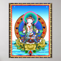 Tibetan Thangka Vajrasattva Tattoo Mandala