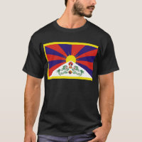 Tibetaner-freie Tibet-Flagge - Peu Rangzen བོད ་