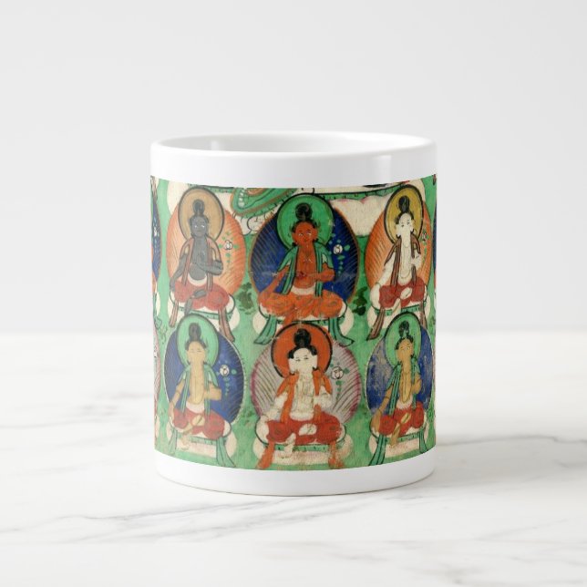 Tibetaner-Tara-Tasse Jumbo-Tasse (Vorderseite)