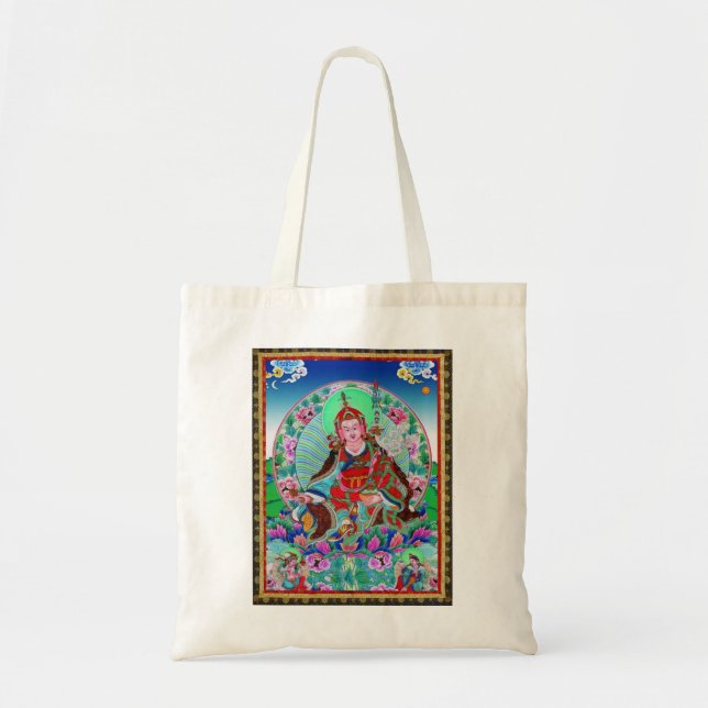 Tibetaner Thangka Padmasambhava Tragetasche (Vorne)