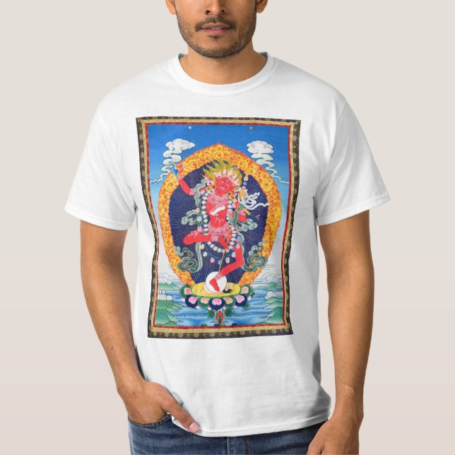 Tibetaner Thangka Vajravarahi T-Shirt (Vorderseite)