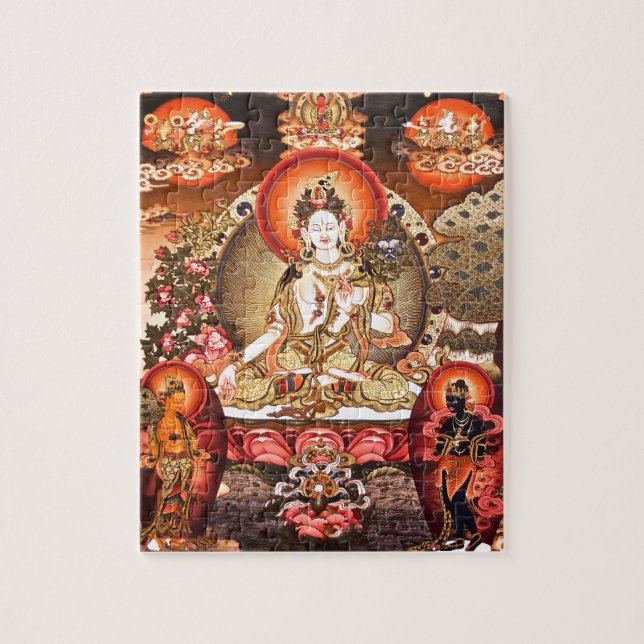 Tibetanische buddhistische Kunst (Vertikal)