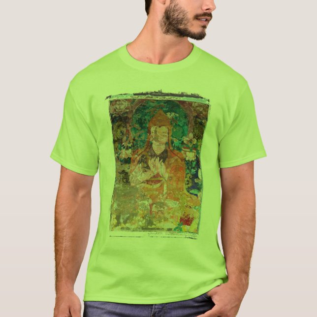 Tibetanische Malerei T-Shirt (Vorderseite)