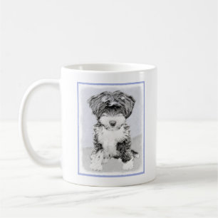 Tibetanischer Terrier-Malerei - niedliche Kaffeetasse