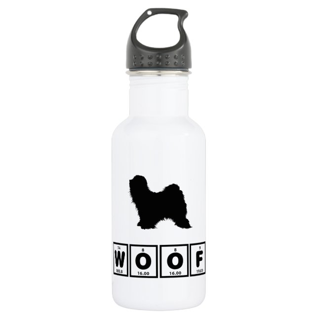 Tibetanisches Terrier Trinkflasche (Vorderseite)