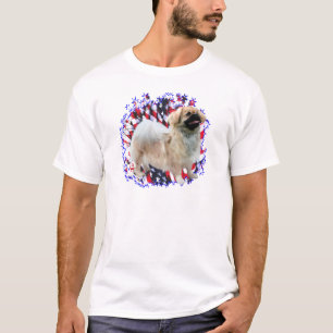 Tibeter Spaniel Patriot T-Shirt