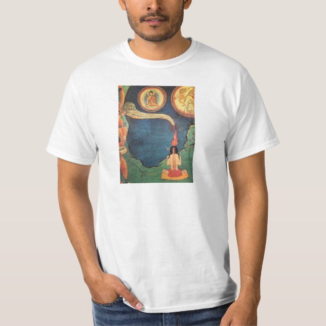 tibetisch-buddhistische Darstellung des Tummos T-Shirt (Vorderseite)