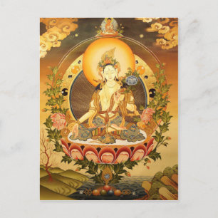 Tibetisch Buddhistische Kunst Postkarte