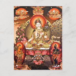 Tibetisch Buddhistische Kunst Postkarte