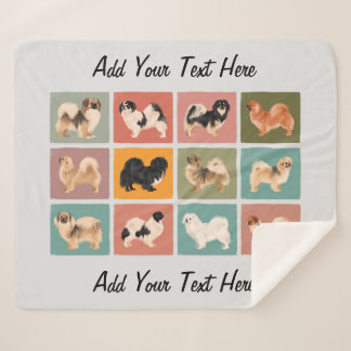 Tibetisch-Spaniel Sherpa Blanket Sherpadecke