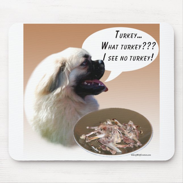 Tibetisch-Spaniel Türkei Mousepad (Vorne)