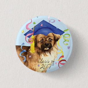 Tibetisch-Spanisch-Graduate Button