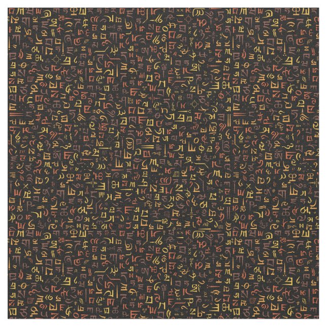 tibetisch stoff (Nahaufnahme)