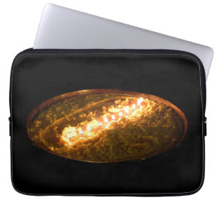 tibetische Butter Lamp Laptopschutzhülle