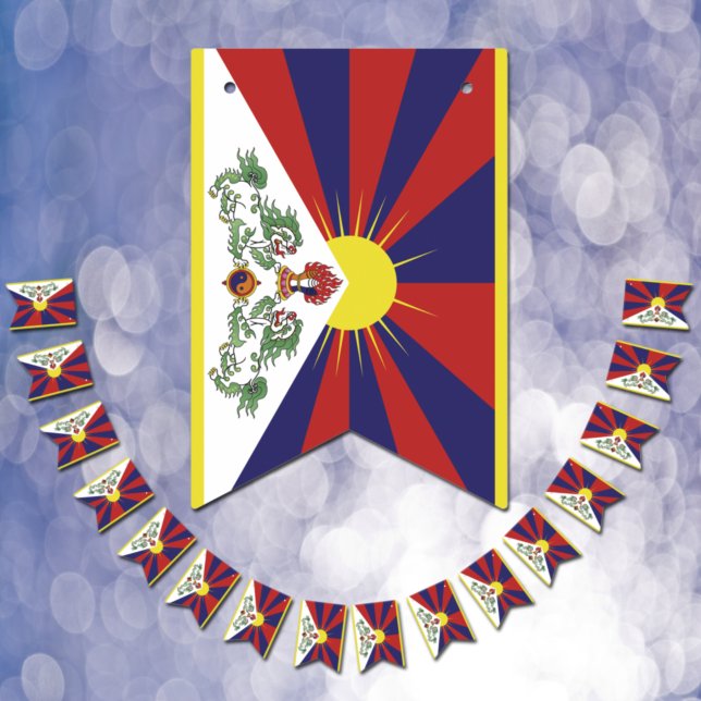 Tibetische Flagge & Party Tibet Banner / Hochzeite (Von Creator hochgeladen)