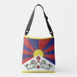 Tibetische Flaggen- und Tibet-Modetaschen / Himala Tragetaschen Mit Langen Trägern