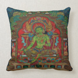 Tibetischer Buddhismus Green Tara Kissen