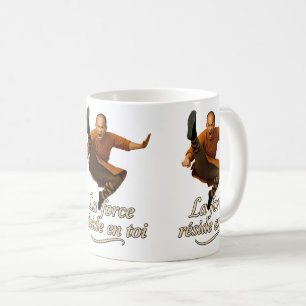Tibetischer Mönch in Aktion Kaffeetasse