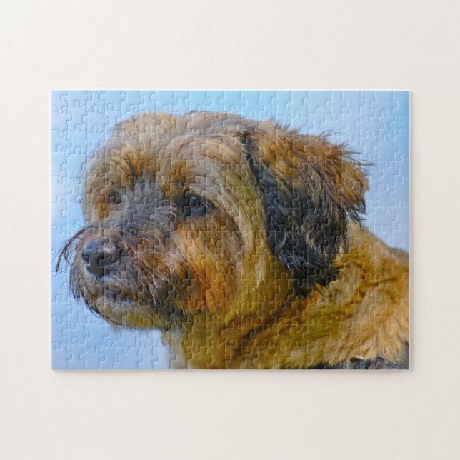 Tibetischer Terrier Dog Jigsaws. (Horizontal)