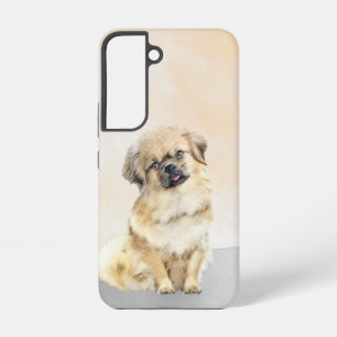 Tibetisches spanisches Gemälde - Niedliche Hundeku Samsung Galaxy Hülle