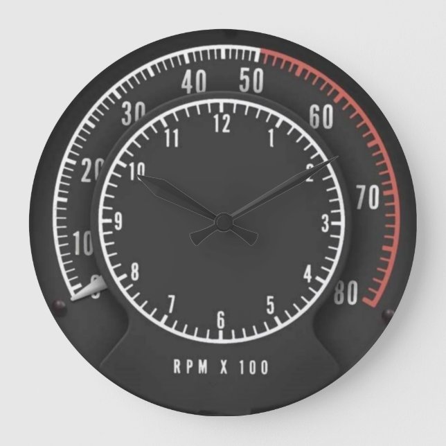 Tic-Startkonfiguration-Tachometer Uhr (Vorderseite)