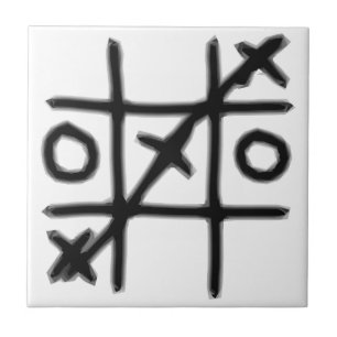 Tic Tac Toe - 3 in einer Reihe Fliese