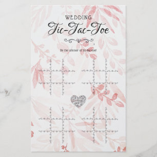 Tic-Tac-Toe Decorative Tischspiel zum Hochzeitsspi