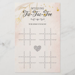Tic-Tac-Toe Decorative Tischspiel zum Hochzeitsspi