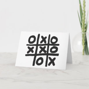 Tic Tac Toe Karte