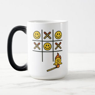Tic Tac Toe Magic Tasse