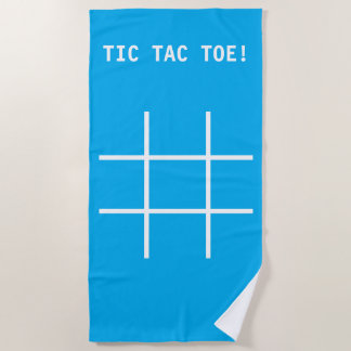 Tic Tac Toe Pool and Beach Towel Strandtuch