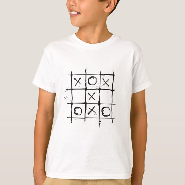 Tic Tac Toe T-Shirt (Vorderseite)
