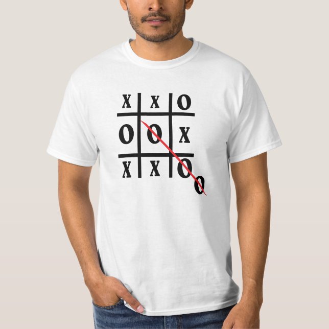 Tic Tac Toe T-Shirt (Vorderseite)