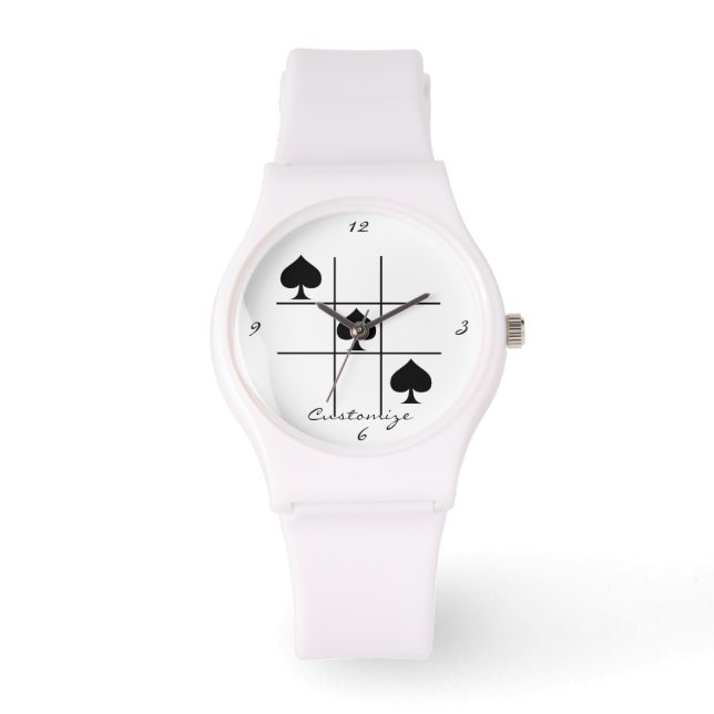 Tic Tac Toe Thunder_Cove Armbanduhr (Vorderseite)