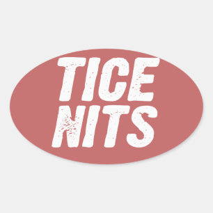 TICE NITS OVALER AUFKLEBER