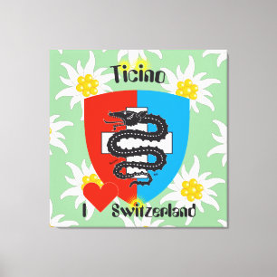 Ticino Schweiz Suisse Svizzera Svizra Leinwand