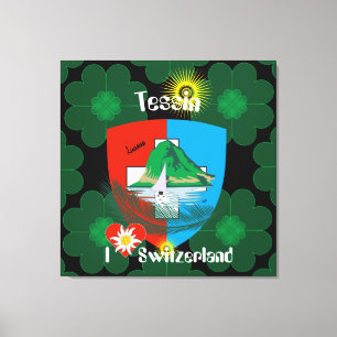 Ticino Schweiz Suisse Svizzera Svizra Leinwand