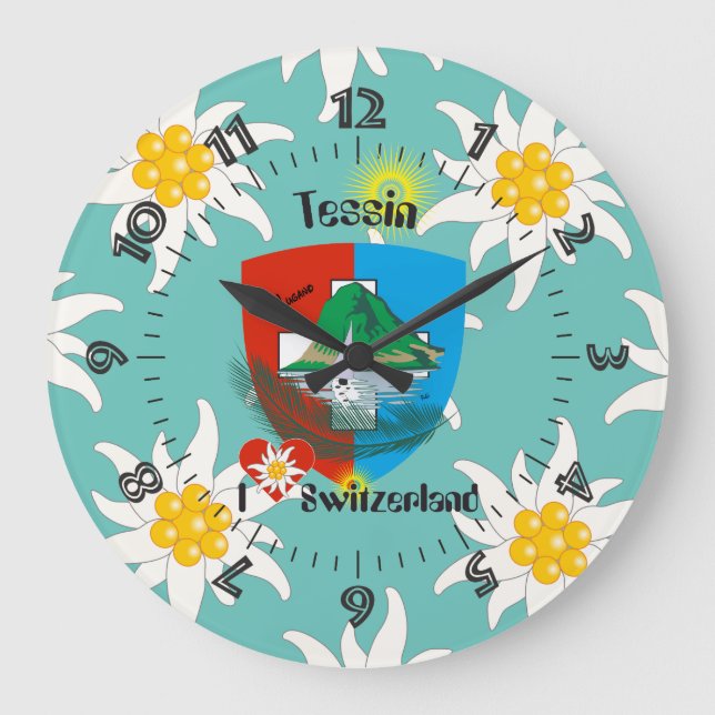 Ticino Schweiz Suisse Svizzera Svizra Uhr (Vorderseite)