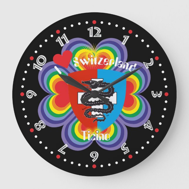 Ticino Schweiz Suisse Svizzera Svizra Uhr (Vorderseite)