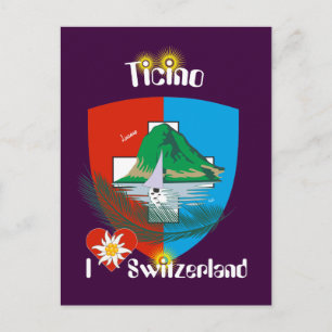 Ticino Svizzera / Tessin Schweiz Postkarte
