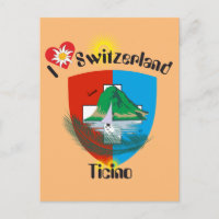 Ticino Svizzera / Tessin Schweiz Postkarte