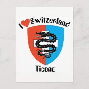 Ticino Svizzera / Tessin Schweiz Postkarte