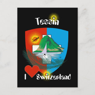 Ticino Svizzera / Tessin Schweiz Postkarte