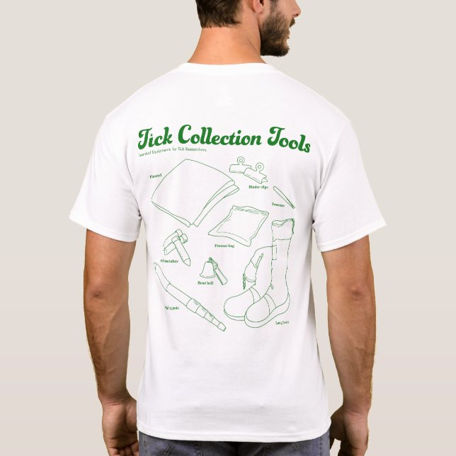 Tick Collection Tools T-Shirt (Rückseite)