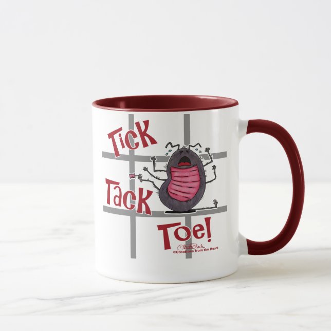 Tick Tack Toe! Tasse (Rechts)