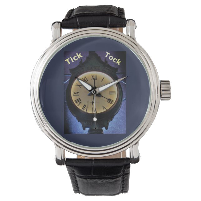 Tick Tock Armbanduhr (Vorderseite)